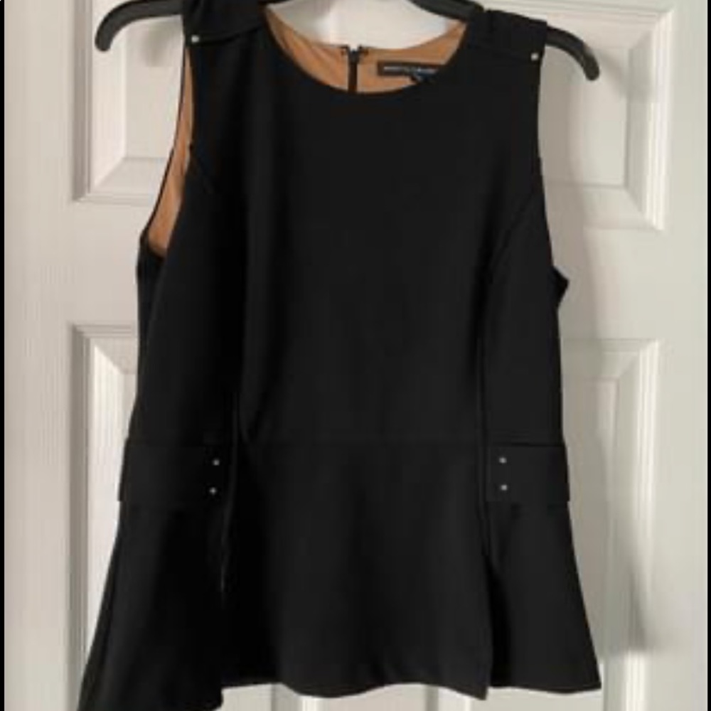 size 8 white house black market top. like new!